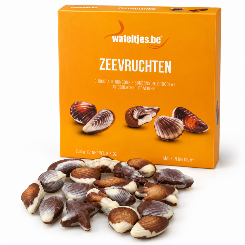 Zeevruchten Wafeltjes.be® 250 gr