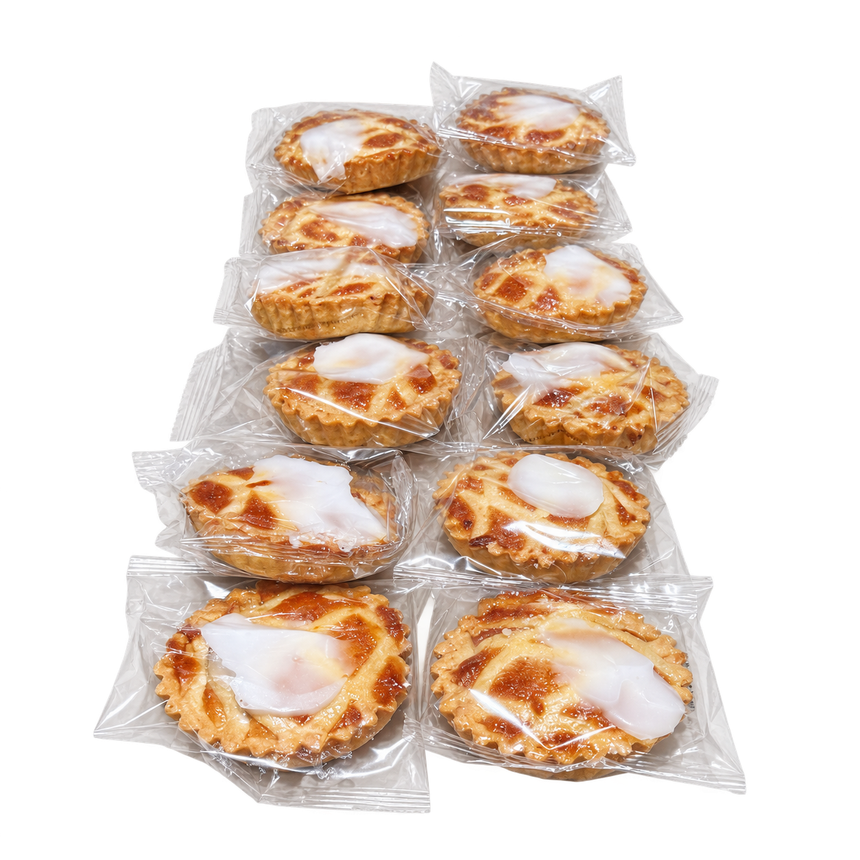 Tartelette au Frangipane emballée individuellement 55 gr (12 p)