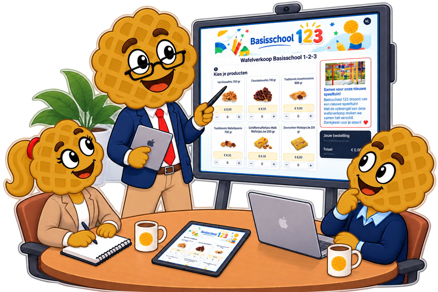 Wij kiezen Wafeltjesshop !