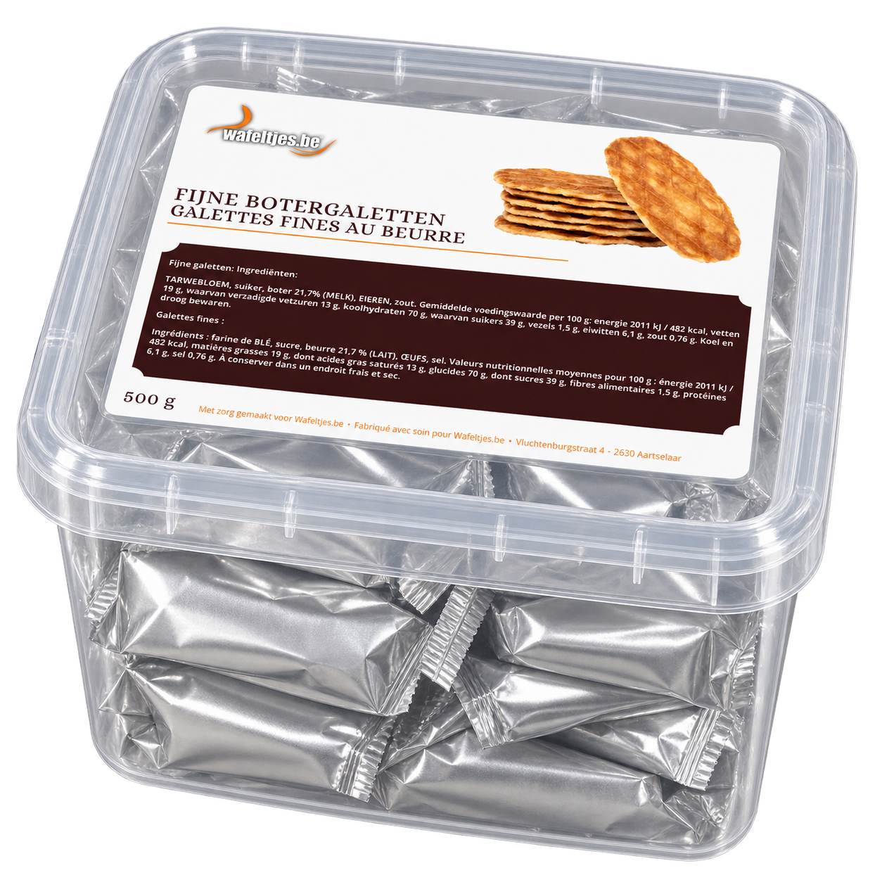 Doos — Fijne Galetten 500 gr