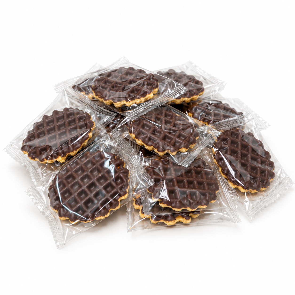Chocolade wafels individueel verpakt 700 gr