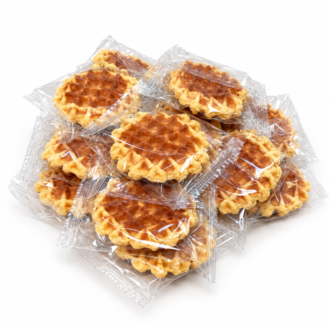 Vanille wafels individueel verpakt 700 gr